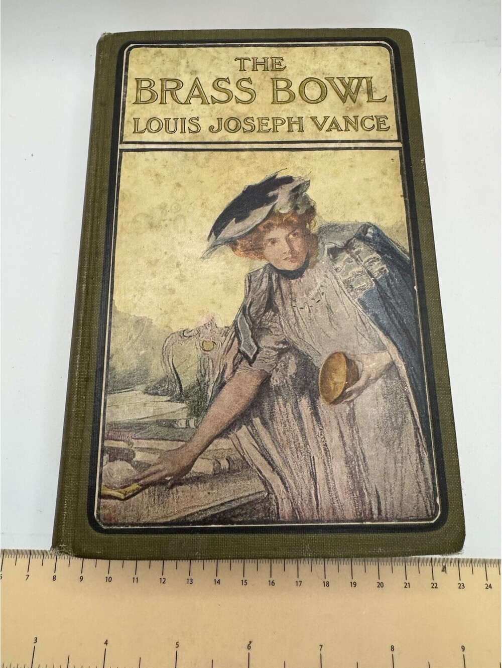 Vintage Book by Louis Joseph VANCE -The BRASS BOWL First Edition 1907